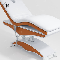 Fauteuil de soin électrique professionnel moderne pour extérieur, 3 moteurs, télécommande, support réglable pour spa, beauté et tatouage