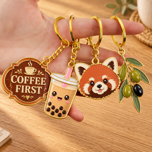 Factory Soft Enamel Keychains Personalized Metal Logo Key Rings Brands Events Souvenirs Promotional Gifts Keychain Custom - Product Image 1