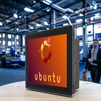 Tablette industrielle embarquée Ubuntu avec batterie intégrée, architecture ARM, mini PC tout-en-un, programmation Qt5, ordinateur industriel en stock