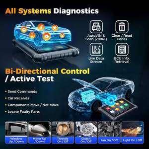 Autel MaxiCOM MK906 Pro2-TS Otomotiv Teşhis Tarayıcısı Dahili TPMS V200 VCI CAN FD DOIP ECU Kodlama Aktif Test Tarama Cihazı - Product Image 5
