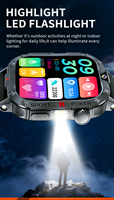 Reloj Inteligente Deportivo para Exteriores BW18 con Tarjeta SIM 2G, Pantalla de 2.01 Pulgadas, Doble Chip, Linterna LED, Cámara HD, Videollamada, Salud, Android