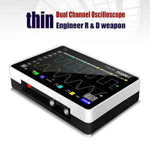 FNIRSI 1013D ออสซิลโลสโคปแบบแท็บเล็ต 2-in-1 สองช่องสัญญาณ 100MHz 1GS/s หน้าจอสัมผัส เครื่องกำเนิดสัญญาณ 1013D FNIRSI 1013D 1013D FNIRSI - Product Image 6