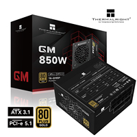 Thermalright TR-GM850 Pcie 5.1 Full Modular Psu 850w ATX 3.1 Desktop PC Gaming Power 80 + Emas untuk Distributor