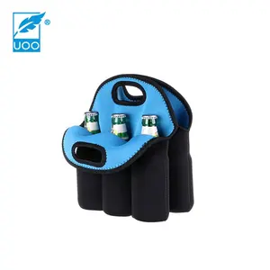 UOO Neoprene 6 Pack Beer Cooler Tote Bag mit Customized Logo