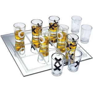 Popular Game Xoxo Tic Tac Toe Drinking Game Chess Set