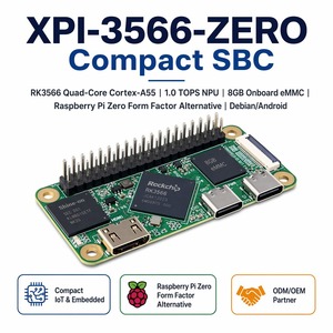 Mini PC Box 4K avec processeur Quad-core ARM Cortex-A55, émulateur Raspberry <span class=keywords><strong>Pi</strong></span> OS, carte de développement audio RK3566 - Product Image 2