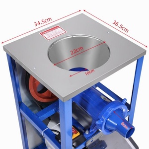 Picadora de carne eléctrica comercial al por mayor utilizada para la molienda industrial de carne de res, cerdo, pollo, pescado y trituradora de huesos - Product Image 2