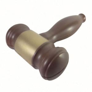 Wholesale <b>Cheap</b> Price Custom Logo Pu Anti Balls in Shape Gavel Stress Toys Ball for Promotional <b>Gift</b> - Product Image 2