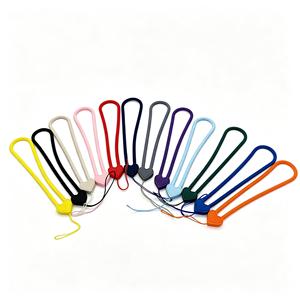 Love Silicone Party Gift, Phone <b>Strap</b>, Multi-color <b>Strap</b>, Short Design, Creative <b>Wrist</b> <b>Strap</b>, Fan Suspension - Product Image 2