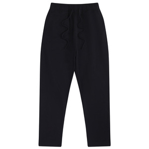 New Custom Solid Color Cotton Fleece <b>Men's</b> Joggers Unisex Track Pants Custom Embroidery High Quality Cargo Jogger Pants - Product Image 1