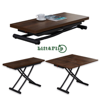 Meubles de maison Vintage, plateau en bois, rangement facile, Tables basses transforment pour les petites maisons