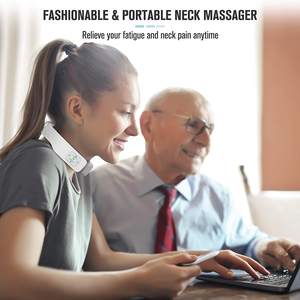 Masajeador eléctrico inalámbrico para cuello, diseño recargable e inalámbrico por voz - Product Image 3