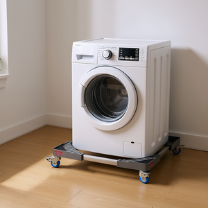 Support de machine à laver Vevor, base réglable en aluminium, piédestal mobile avec roulettes verrouillables pour électroménager - Product Image 2