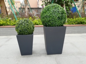 Vaso da Fiori Quadrato in <span class=keywords><strong>Cemento</strong></span> per Esterni, Leggero e Resistente, Vendita Diretta dalla Fabbrica - Product Image 3