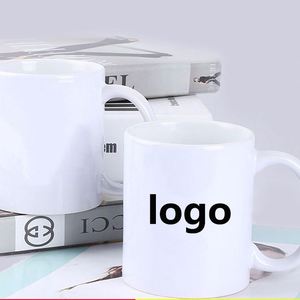 Tasses en céramique modernes personnalisables pour transfert thermique, écologiques, sans danger pour les aliments, cadeaux d'affaires - Product Image 3