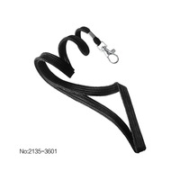 Lanière de cou en polyester multicolore personnalisable pour porte-badge, porte-clés et support de téléphone portable, avec mousqueton à déclenchement, durable, vente en gros