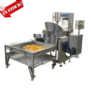 Macchina automatica ad alta efficienza per Popcorn a Gas caramello macchina per fare Popcorn industriale prezzo