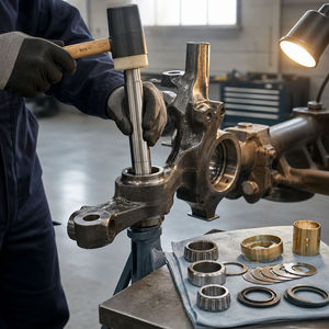 Kit de réparation de pivot de direction de camion KP-132 25x172mm, pièces de rechange usinées CNC pour Nissan Caball C340 Civilian GC340 - Product Image 2