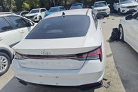 Voitures d'occasion modernes pour Elantra 2022 1.5L CVT LUX Édition Premium Volant à Gauche Sièges en Cuir Arrière Feux LED Véhicules d'occasion