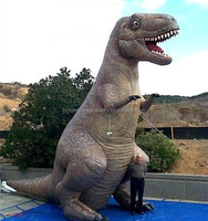 Dinosaure gonflable, énorme dinosaure gonflable pour l'affichage dinosaure géant gonflable pour la publicité