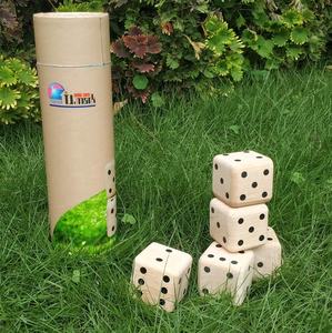 2025 gran oferta juguete educativo al aire libre juego de dados <span class=keywords><strong>Yatzy</strong></span> de madera gigante para niños - Product Image 1