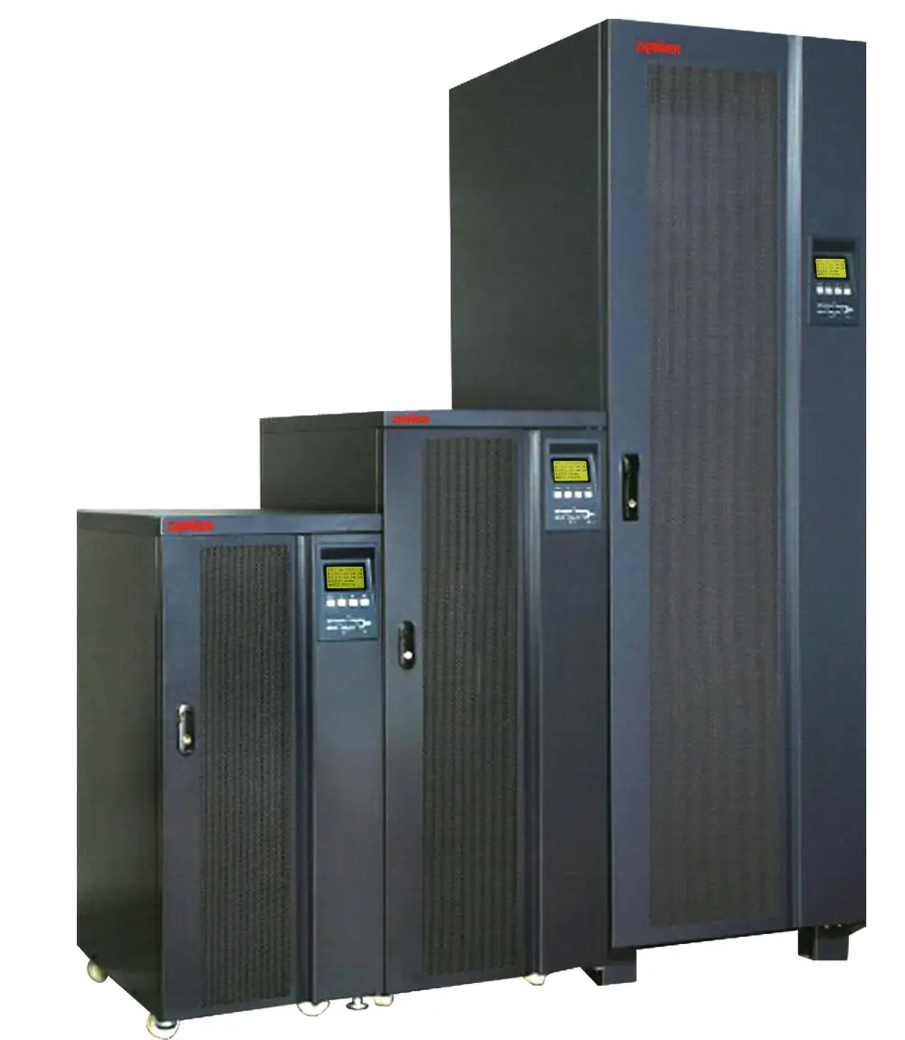 Online UPS 20-80KVA High frequency three phase solar energy system UPS ranking with lead acid battery USB SNMP card
