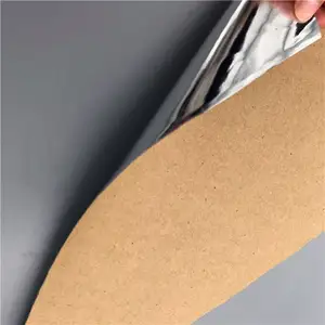 Silver Foil Plater Trays Aluminum Foil Kraft Paper Foil Faced Insulation Rolls