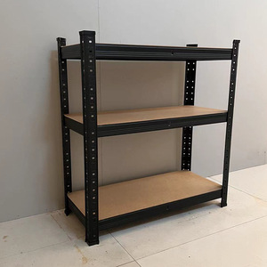 Steel Wood Shelving Unit Adjustable Storage Rack Living Room Bookcase Multi Tiered Display Shelf Neatening <b>Organizer</b> - Product Image 2