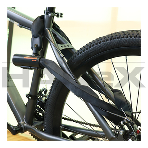 Câble de sécurité pour vélo 120Db Serrure à chaîne d'alarme Serrure de <span class=keywords><strong>moto</strong></span> <span class=keywords><strong>antivol</strong></span> extérieure avec clés - Product Image 5