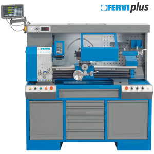 Torno Paralelo CNC FERVI con Inversor y Visualizador - Product Image 1