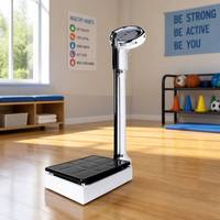 Pèse-personne mécanique avec barre de mesure de la taille (70-190 cm) et capacité de 200 kg, idéal pour les hôpitaux et les pharmacies