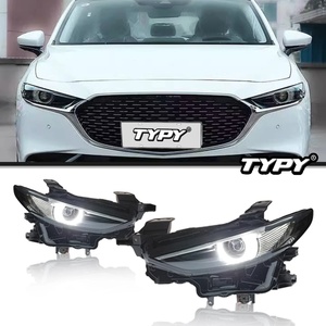 ชุดไฟหน้า TYPY รุ่นใหม่ อัพเกรด ปรับปรุงใหม่ สำหรับรถยนต์ Mazda 3 Axela ปี 2020-2023 พร้อมไฟเลี้ยว ไฟเดย์ไลท์ ไฟหน้า LED - Product Image 2