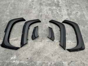 4x4 pickup Wheel Eyebrow Mud Flap Splash Arch Guard con tornillo de tapa Car Fender Flares para Triton <span class=keywords><strong>L200</strong></span> MR MQ Strada <span class=keywords><strong>2023</strong></span> 2024 + - Product Image 2