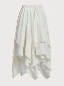 2025วินเทจโกธิคพังก์ฮอทตี้ลูกไม้ประกบผ้าเช็ดหน้ากระโปรงชายเสื้อลายดอกไม้ทรงดินสอภาพเงาเอวธรรมชาติฤดูร้อน - Product Image 3