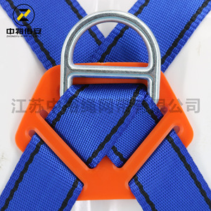 เข็มขัดนิรภัยแบบเชือก Zhongyu สำหรับคล้องตัวแบบเต็มตัว 4 ห่วงรูปตัว D รับน้ำหนักได้ 1500 กก. สำหรับงานที่สูง ป้องกันการตก - Product Image 3