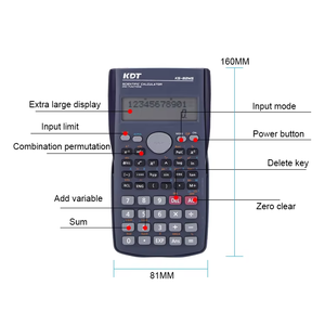 82Ms Groothandel Multifunctionele 240 Functies Wetenschappelijke Studentenrekenmachine Batterij Kunststof School Kantoor Gebruik Twee-regelig Display - Product Image 2