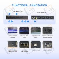 PF Phone Farm Box Granja Bot Mobile Farming Phone Box Devices Farm Box Computer Cases Towers for samsung S8 Server case