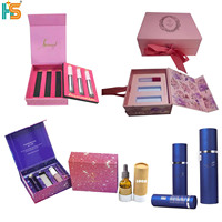 Chine Boîte de papier rigide en forme de livre de luxe personnalisée Boîtes cadeaux magnétiques en relief avec insert en mousse Eva pour emballage d'huile de vernis à ongles