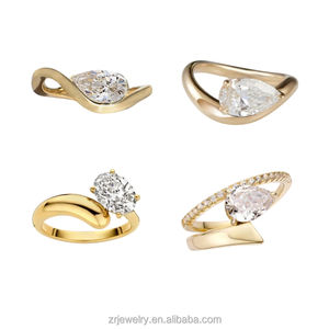 IGI-zertifizierter, im Labor gewachsener Diamantring aus 14 Karat massivem Gold nach Maß OEM Free CAD MOQ 1TELULA Jewelry - Product Image 2