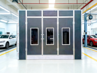 Cabine de peinture automobile infrarouge électrique Xinyuan, design de table, séchage 80°C, pour petites pièces, pulvérisation, durcissement, éclairage LED, automobile