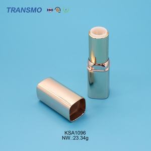 Tube d'emballage de rouge à lèvres de luxe en or personnalisé, forme carrée, en plastique avec impression personnalisée pour les cosmétiques (fard à joues) - Product Image 3