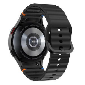 Nueva correa de reloj de silicona para Samsung <span class=keywords><strong>Galaxy</strong></span> <span class=keywords><strong>Watch</strong></span> 7 6 <span class=keywords><strong>5</strong></span> FE correa de reloj transpirable pulsera 40/44mm banda - Product Image 4
