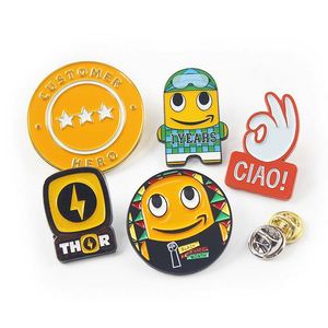 Écussons magnétiques de conception industrielle, broches, logos pour vêtements, épingles de revers en métal pour chapeaux, badges, épingles en émail personnalisées souples ou rigides sur le thème de l'anime - Product Image 6