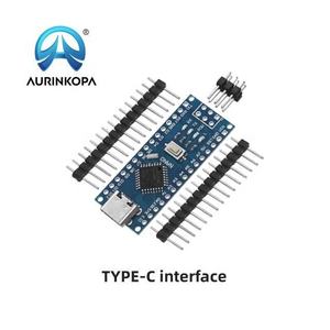 Migliorato Nano V3.0 ATmega328P versione <span class=keywords><strong>2014</strong></span> compatibile scheda di sviluppo senza saldatura MINI/TYPE-<span class=keywords><strong>C</strong></span>/MICRO interfaccia - Product Image 4