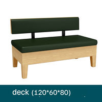 Nuevo Conjunto de Mesa y Sillas Ecológicas para Cafetería, Sillas de Restaurante, Cabinas de Restaurante Comerciales, Mesas Modernas de Madera Sólida