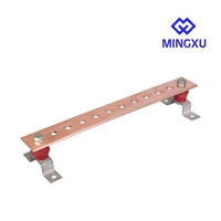 Système de barres omnibus de mise à la terre en cuivre massif, sur mesure, prix usine Mingxu, vente en gros