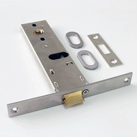 Serrure à mortaise en acier inoxydable 7066 8066 9057 pour le marché africain, pour porte en alliage d'aluminium, fenêtre et porte en acier plastique