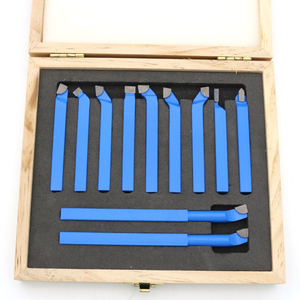 11PCS Metal Carbide <strong>CNC</strong> <strong>Lathe</strong> <strong>Tools</strong> Carbide Brazed Tipped Bit Cutting Set Kits Welding Turning <strong>Tool</strong> Holder - Product Image 2