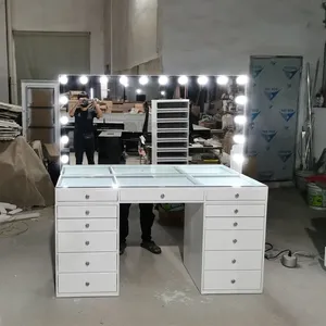 Se puede personalizar el tamaño y la estación de manicura, MESA DE MANICURA barata con cajón, gran oferta - Product Image 5
