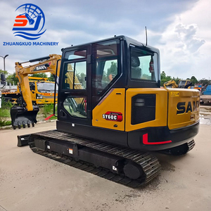 Sử dụng ban đầu Sany sy60c sy55c sy50u sy65w sy75c máy xúc bánh xích để bán Sử dụng giá thấp Sany sy60c Mini Máy xúc bánh xích - Product Image 2